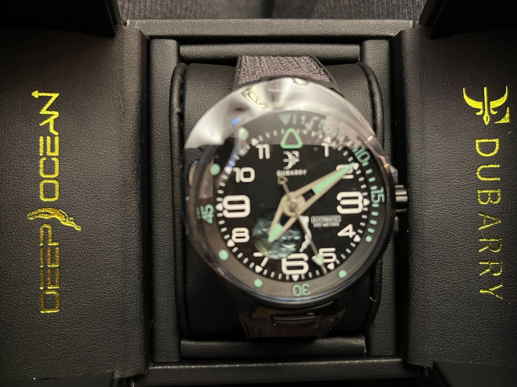 Montres: Franck Dubarry Deep Ocean 06 Black – Neuf avec emballage d'origine à Aeschi SO par Bluemail 2