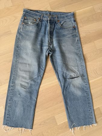 Levi's 501 Jeans, Gr. 32/32, Used-Look Vintage