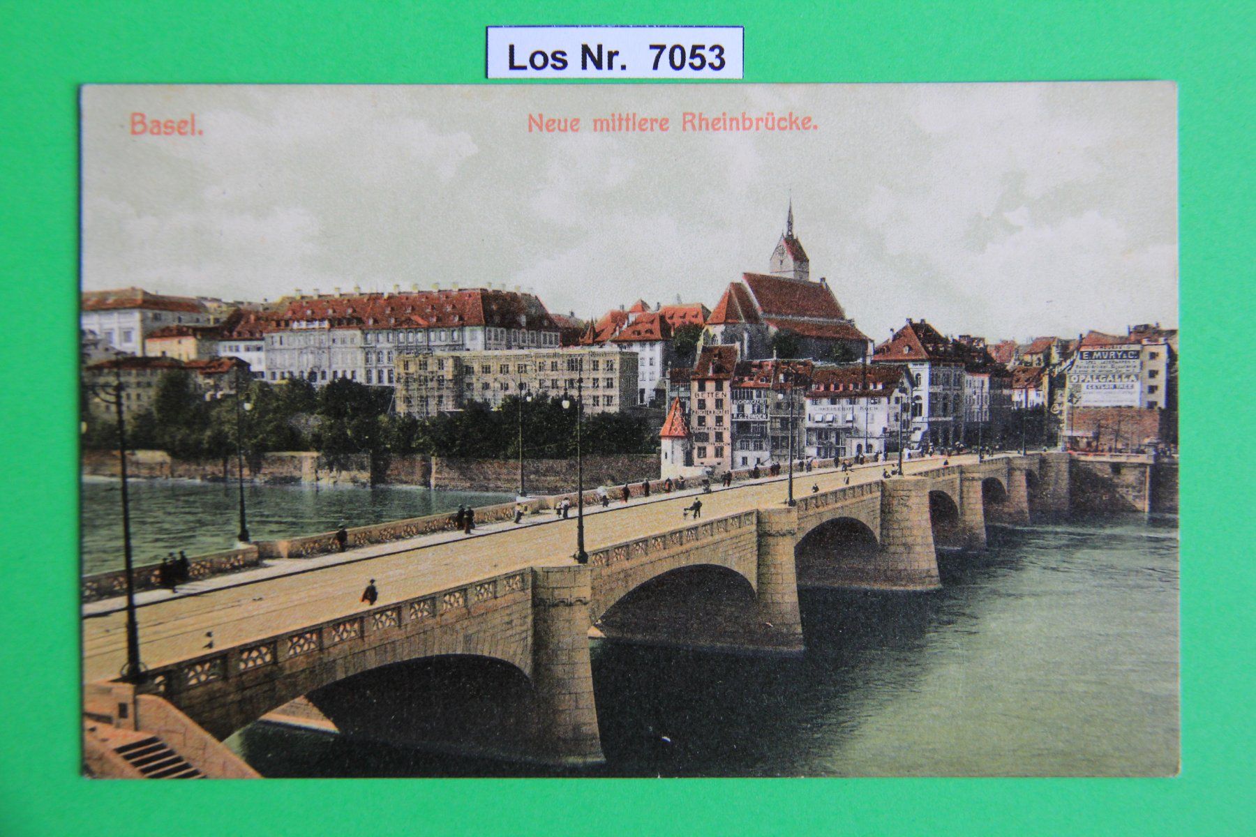 Cartoline postali: CH Ansichtskarte Basel um 1915                      Los 7053 – Usato da Volken venduto da jukon65