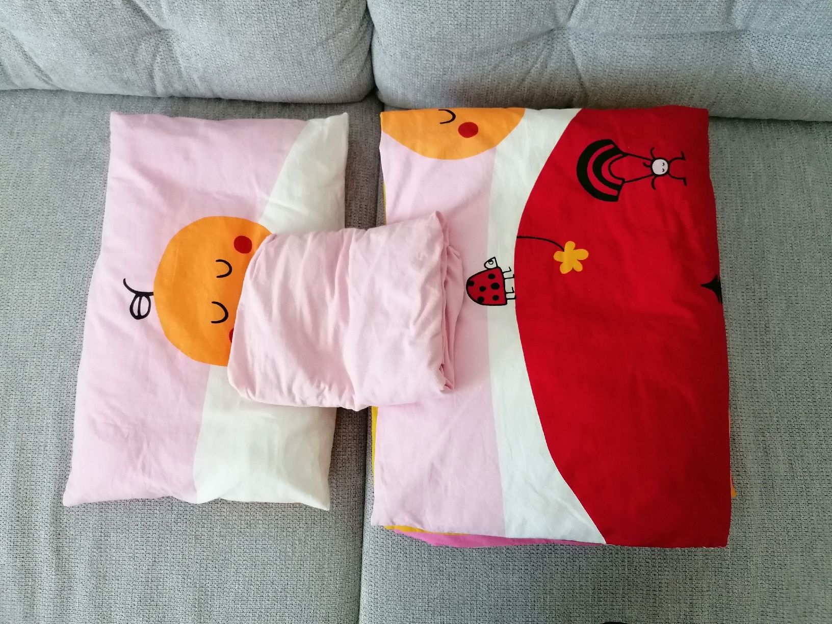 Ikea Biancheria da letto: IKEA Baby Girl Bedding Set – 100x125cm, Cotton, Like New – Nuovo (secondo la descrizione) da Zürich venduto da thesuccessnow