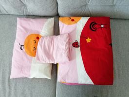 IKEA Baby Girl Bedding Set – 100x125cm, Cotton, Like New