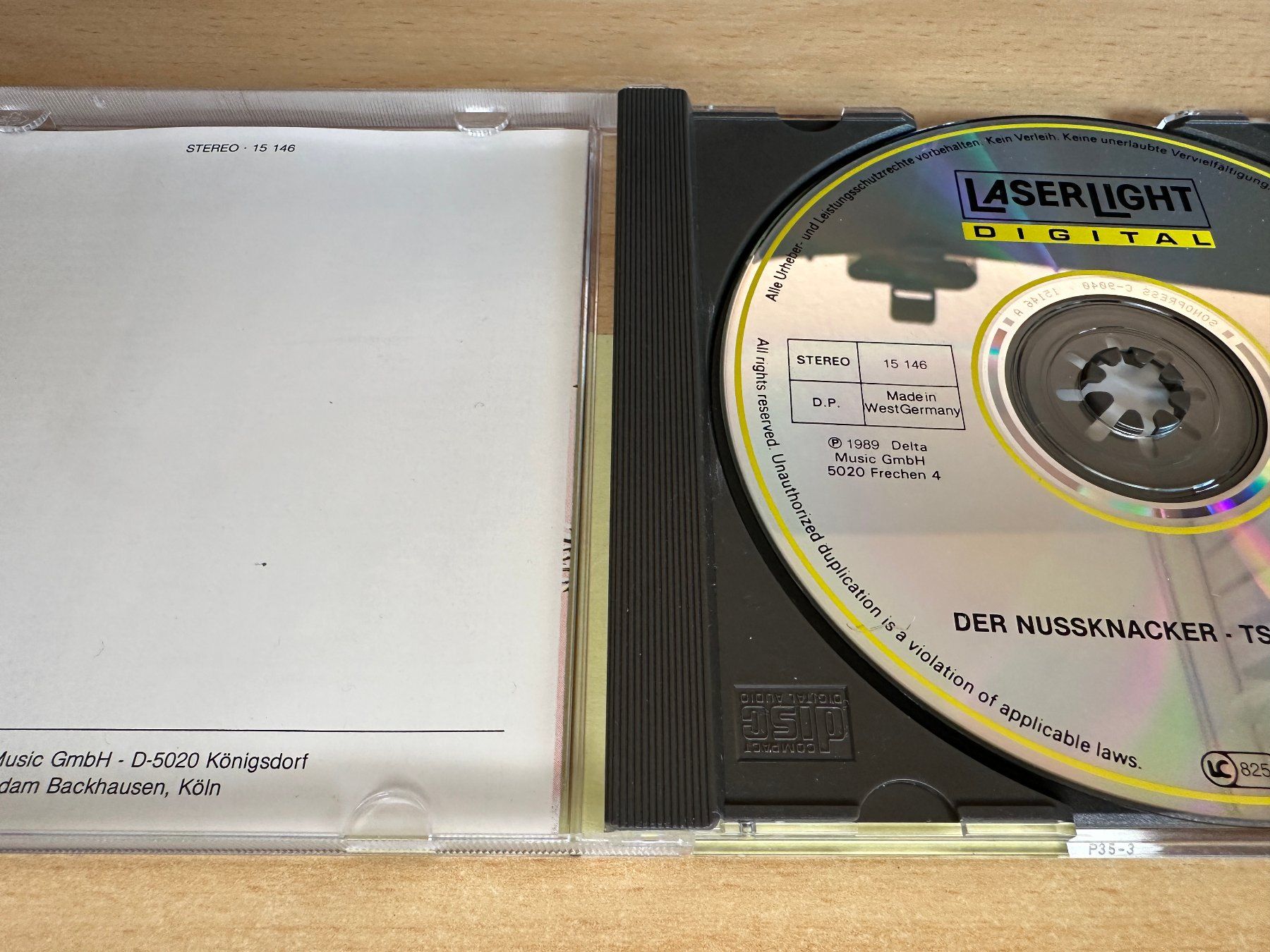 CD: Tchaikowsky, Berliner Sinfoni - Der Nussknacker (Highlights) – Usato da Rikon im Tösstal venduto da Alpenmutz 2