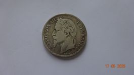 5 Fr 1868 Napoléon III argent