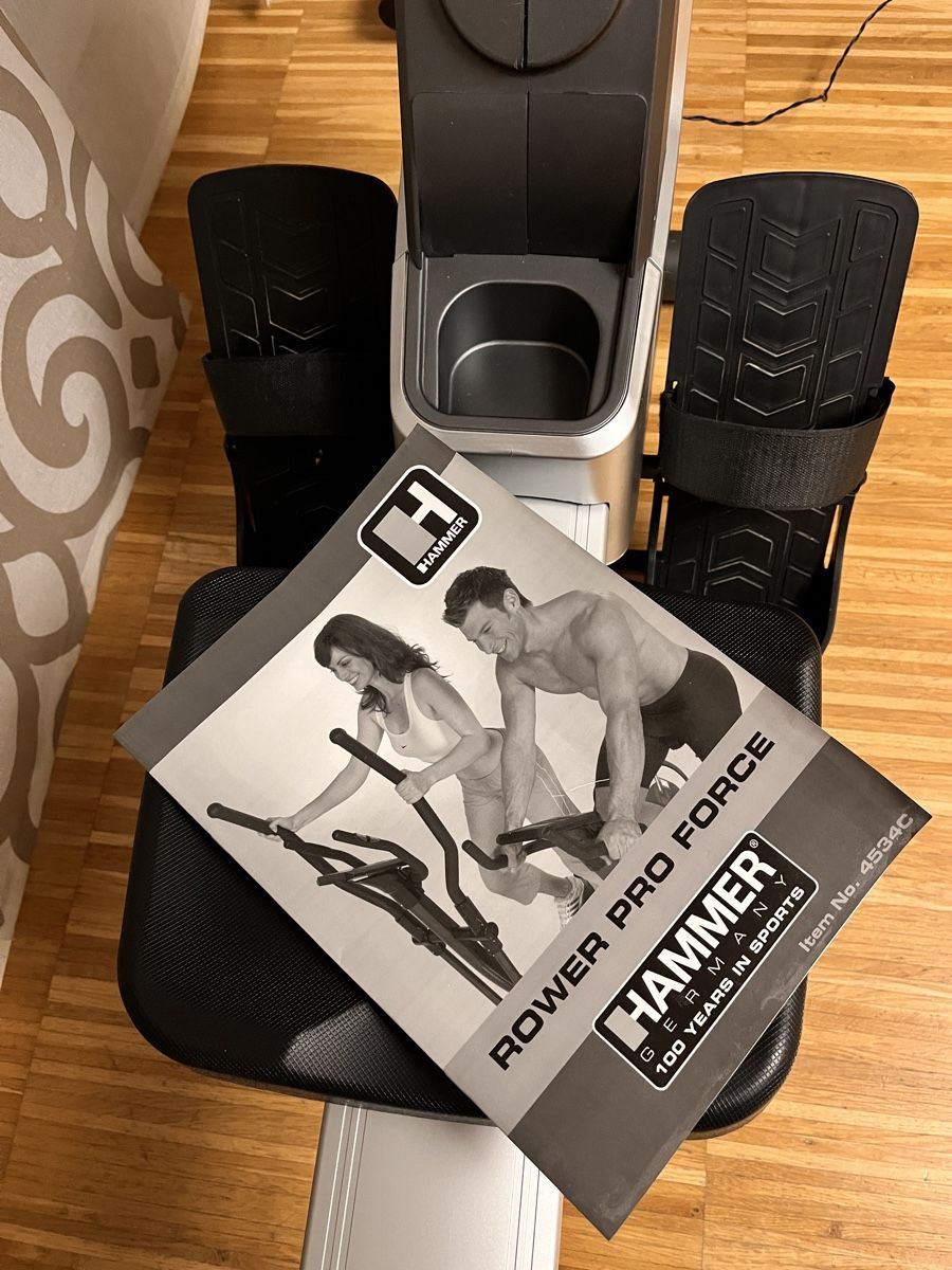Hometrainer: Hammer Rudergerät pro Force gebraucht – Usato da Zürich venduto da Vertrider 3