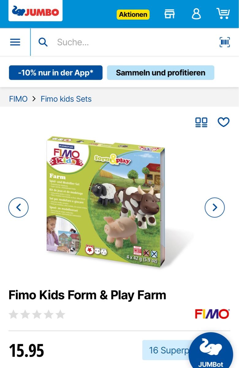Materiale per modellare: Fimo kids farm level 1 Neu – Nuovo (secondo la descrizione) da Romanshorn venduto da Matet07 2