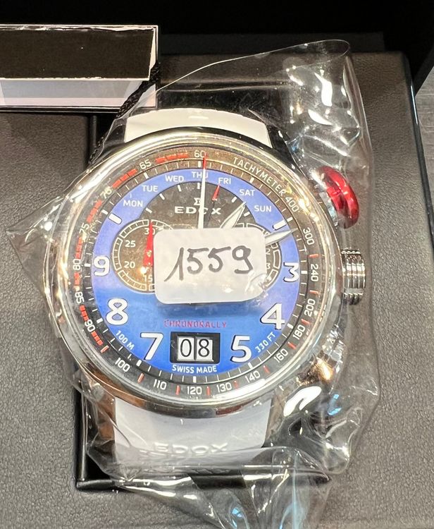 HOT Edox Chronorally Bmw M Uhren Herren Neuf Edox