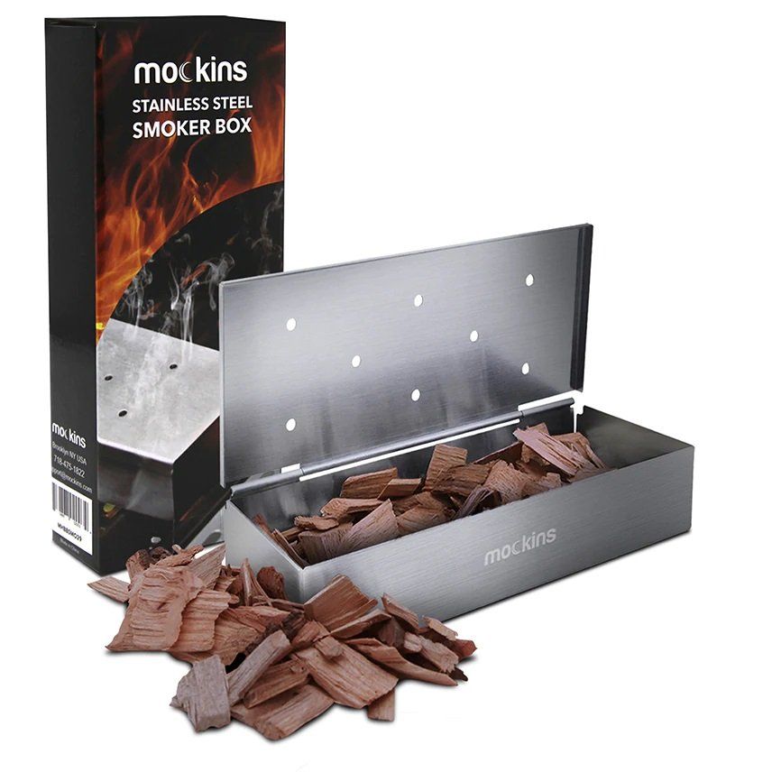 Accessori per grill: Mockins Räucherbox – Nuovo e nell'imballaggio originale da Werdenberg venduto da EXA-Outdoor