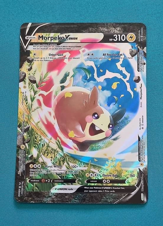 Carte collezionabili: Pokemon Morpeko V Jumbo Karte – Usato da Oberbipp venduto da ret_6hxb 3