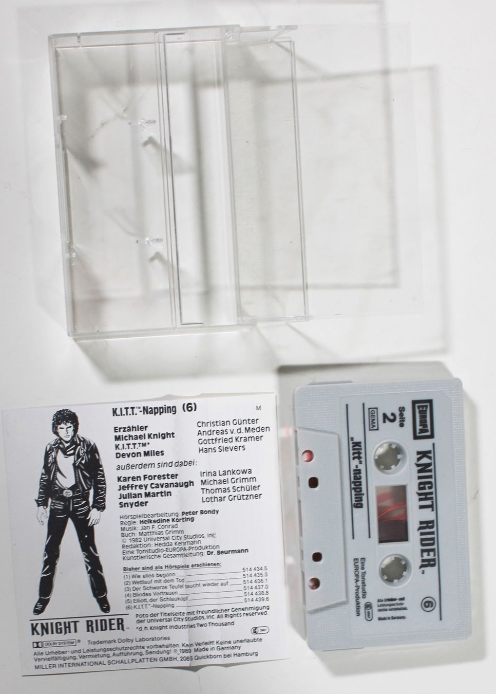 Musicassette: MC KNIGHT RIDER Folge 6 - K.I.T.T NAPPING – Usato da Brüttisellen venduto da Collector-Corner 2