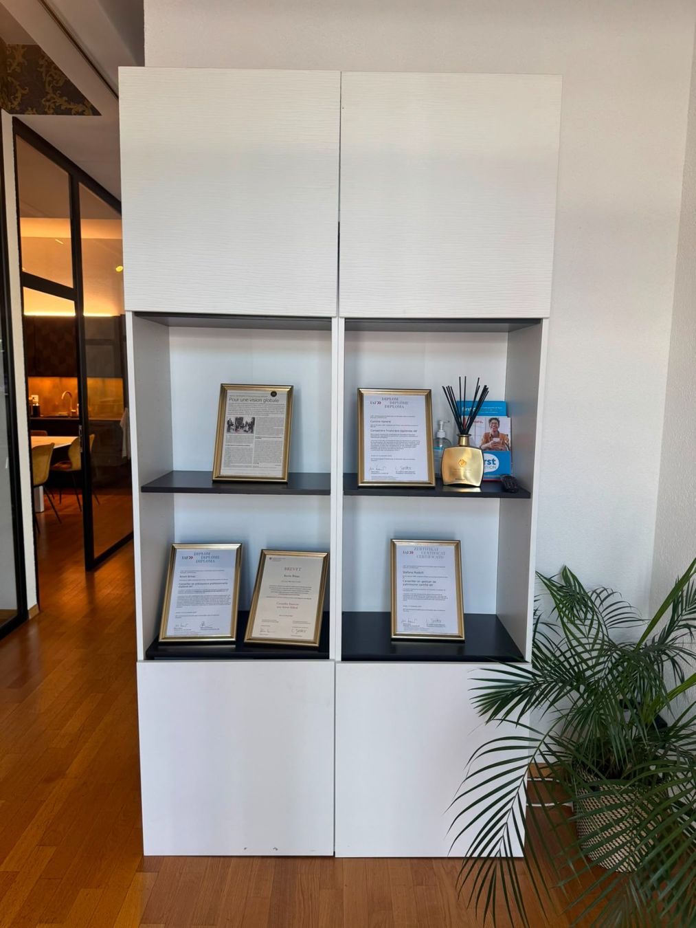 Ikea Scaffali: Étagère / Bibliothèque IKEA blanche avec rangements fermés – Usato da Grand-Lancy venduto da fro_69fs