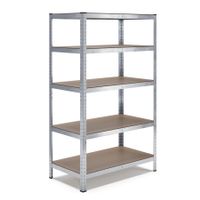 Steckregal 120 x 60 x 200 cm - Gratis Versand