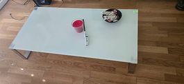 Couchtisch aus Glas (L 120cm B 60cm H 25cm)
