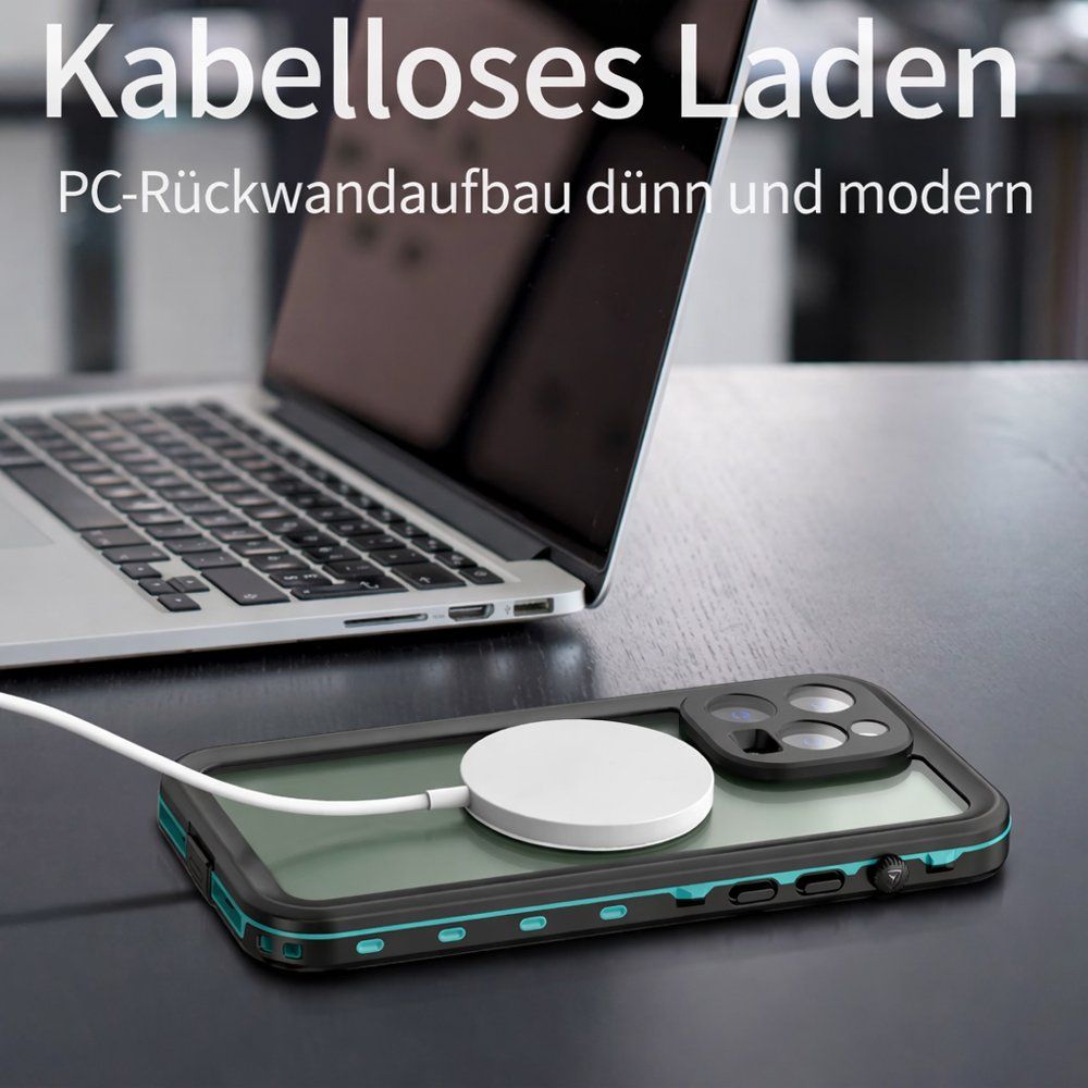 Apple Cover & Protezioni schermo: iPhone 13 Pro Wasserfest Hülle Panzerglas 360 – Nuovo e nell'imballaggio originale da Chiasso venduto da online.shop 5