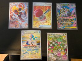 Pokemon Dunkelnacht 5 Illustrator Karten