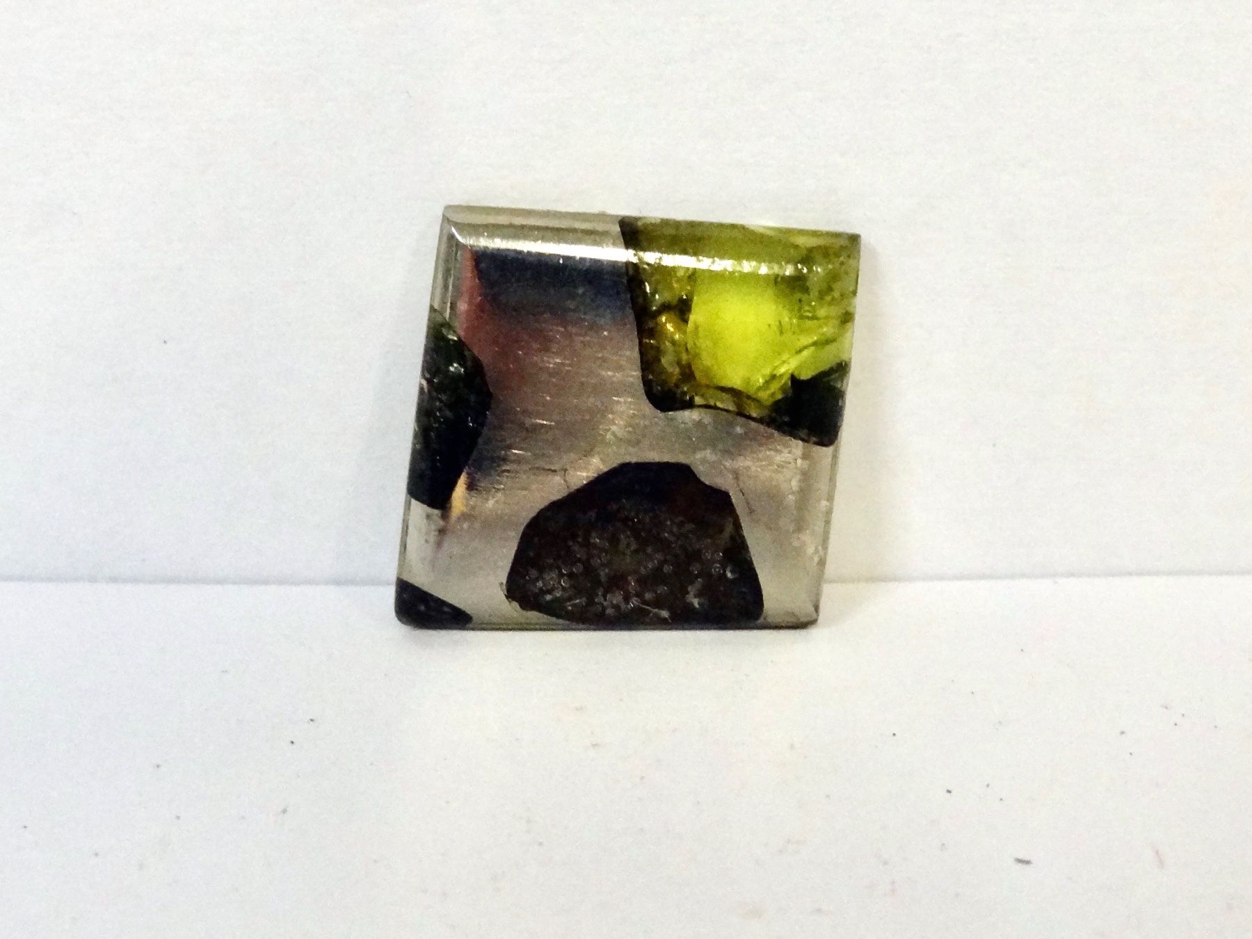 Minerali & Pietre curative: Meteorit PALLASIT Eisen-Stein-Meteorit ESQUEL ARGENTINIEN – Nuovo (secondo la descrizione) da Kerzers venduto da djstarsky73 4