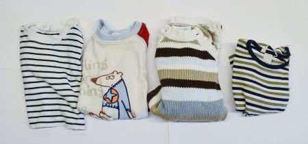 4 Stk. Pullover Sweat Shirt langarm Kinder Jungen Gr. 62-74