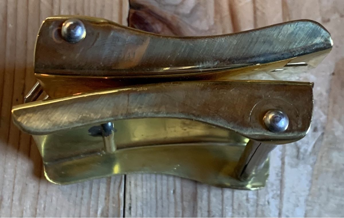 Fibbie per cinture: 2 stabile Gürtelschnallen – Nuovo (secondo la descrizione) da Goldingen venduto da Bergler012 2