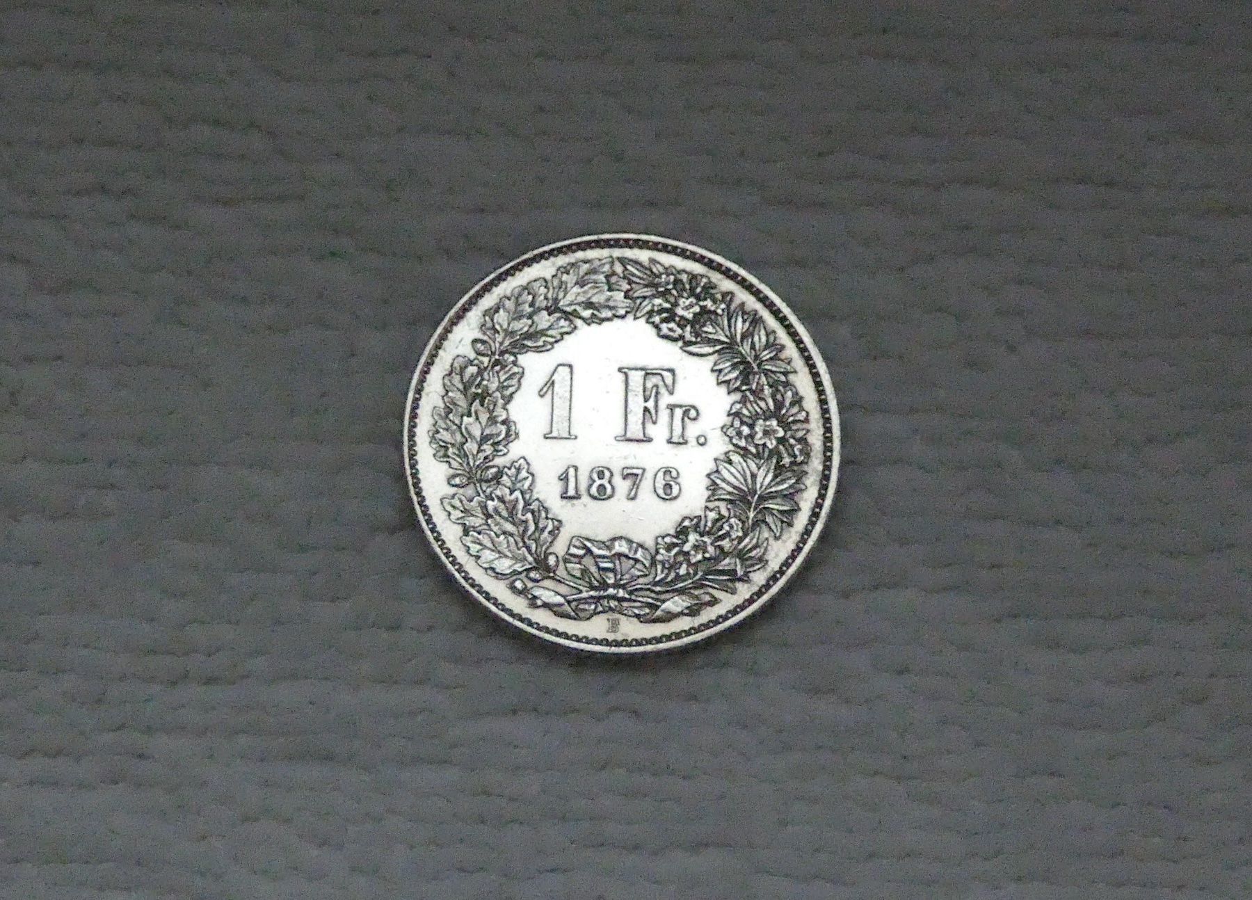 Tutti le monete: 1 franc/franken 1876 – Usato da Nyon venduto da Ilmi09 1
