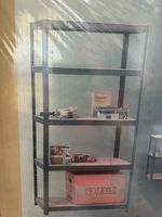 Metall Schwerlastregal, 5 Böden, 175kg Tragkraft pro Boden