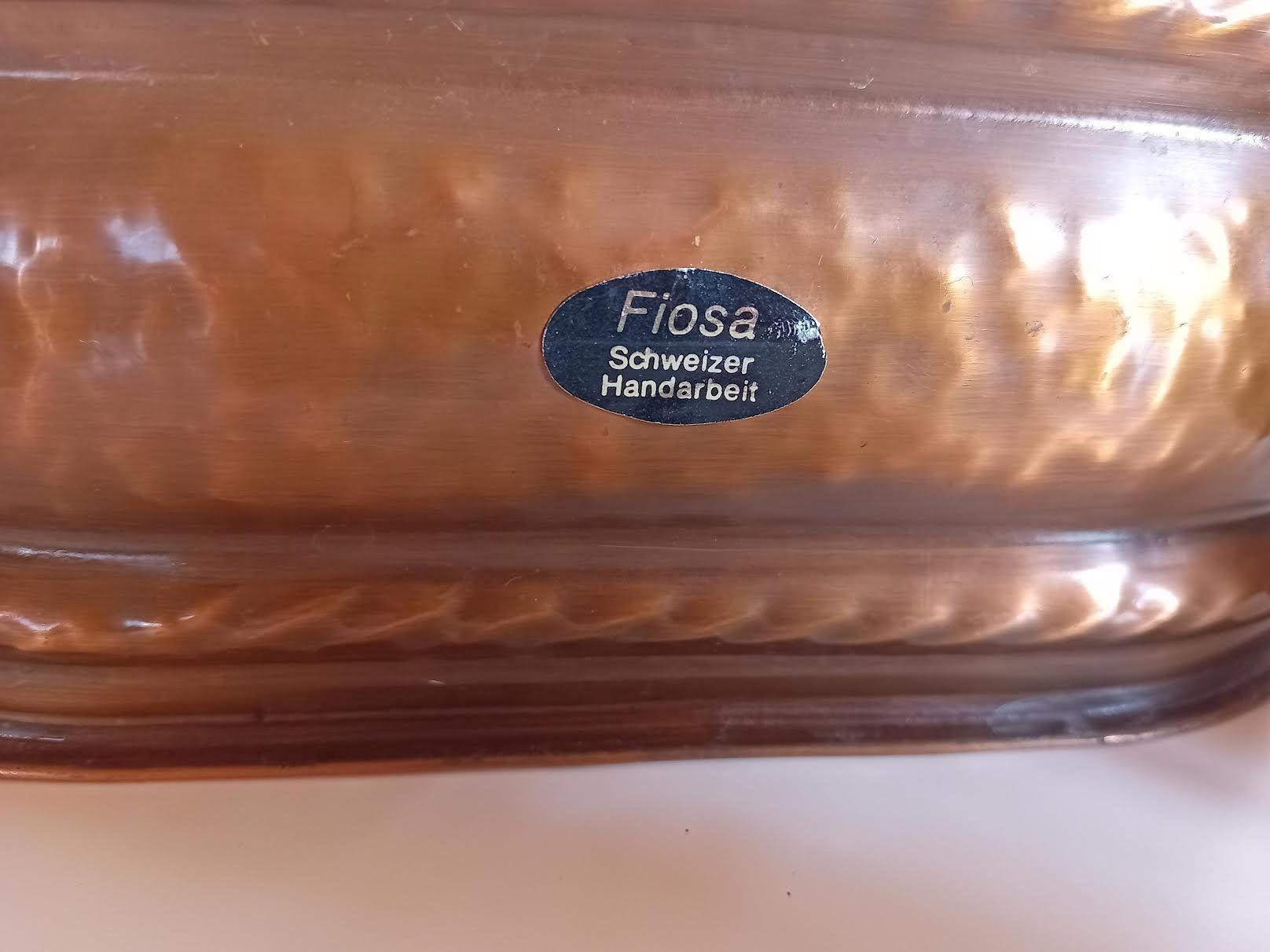 Blumentöpfe: Kupfergefässe Oval Fiosa Schweizer Handarbeit 2er Set – Gebraucht aus Salez von Robe12 4