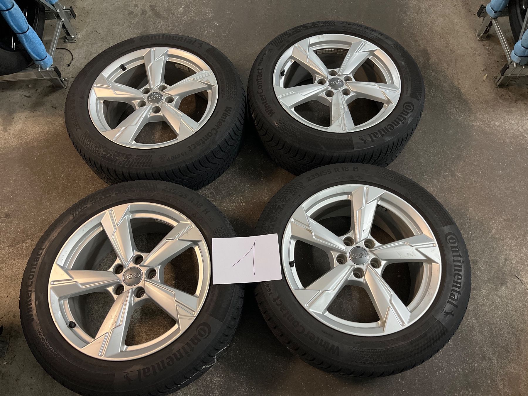 Audi Pneus & Kompletträder: 18 Zoll Winterräder – Gebraucht aus Langenthal von garagegautschiag