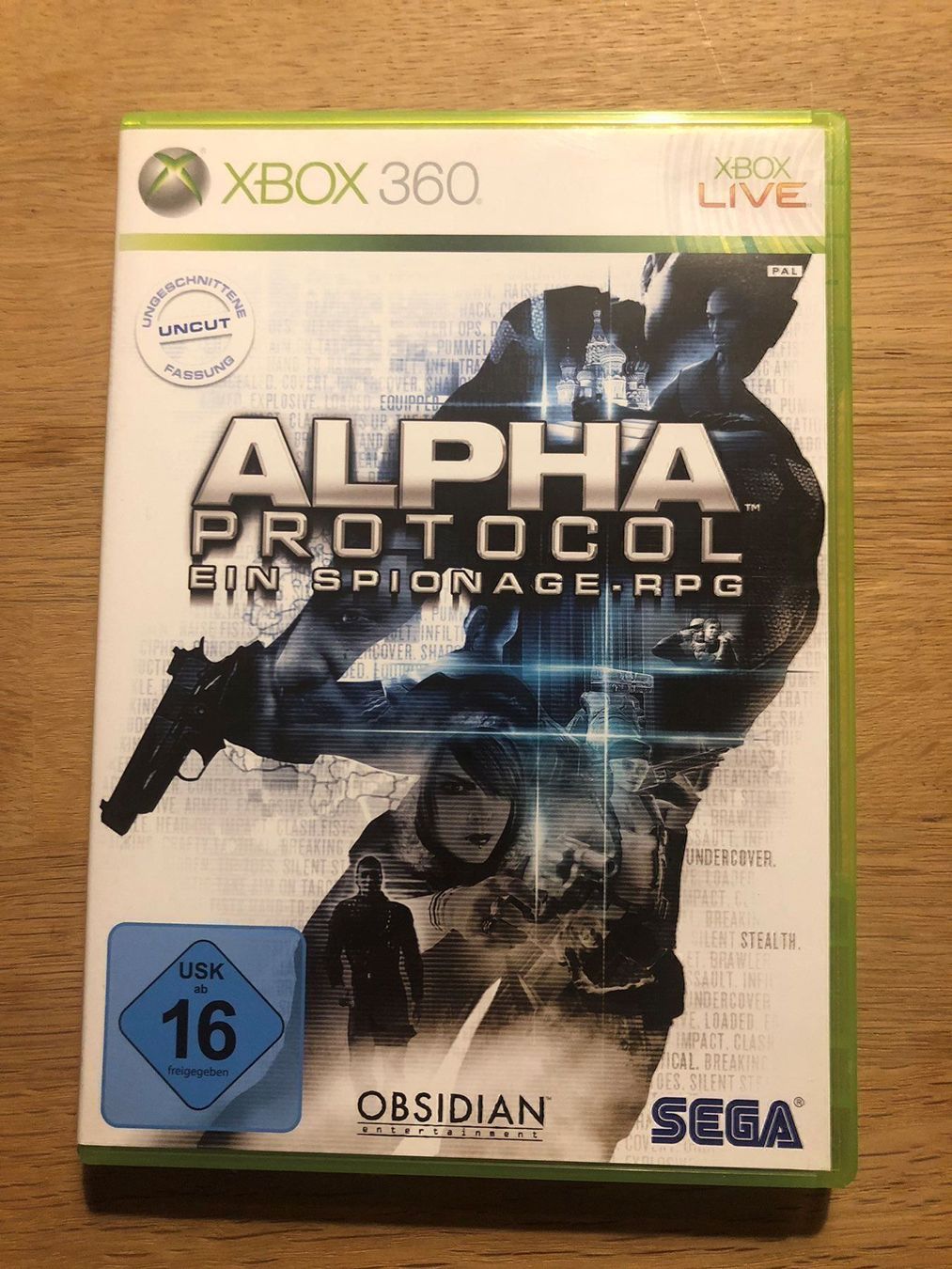 Microsoft Giochi: Alpha Protocol für Xbox 360 – Usato da Kestenholz venduto da Dickies09