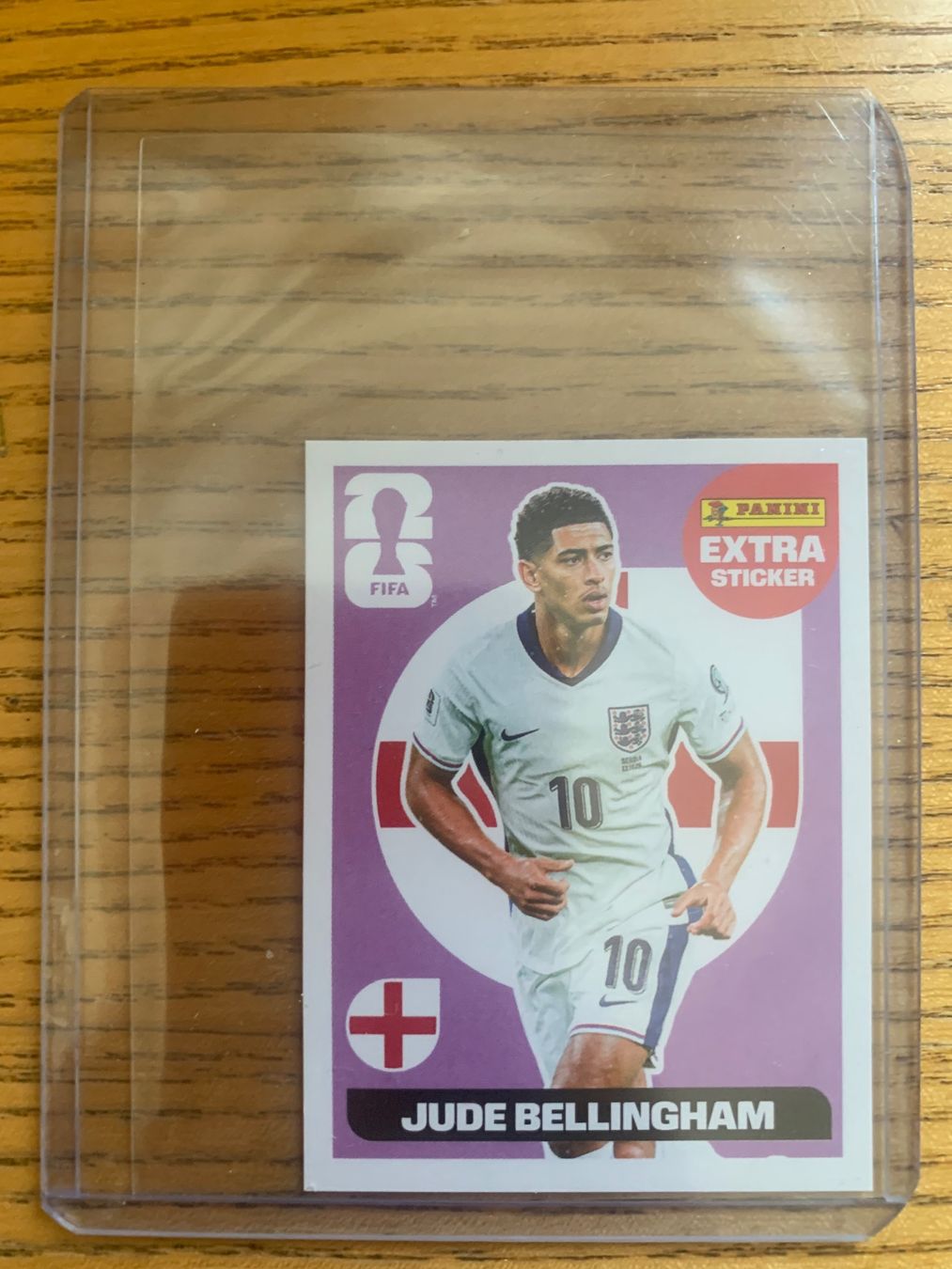 Panini Sammelbilder & Trading cards: Panini Extra Sticker Jude Bellingham pink – Gebraucht aus Zürich von Kasza