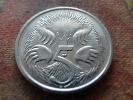 AUSTRALIA  5  Cents  2008