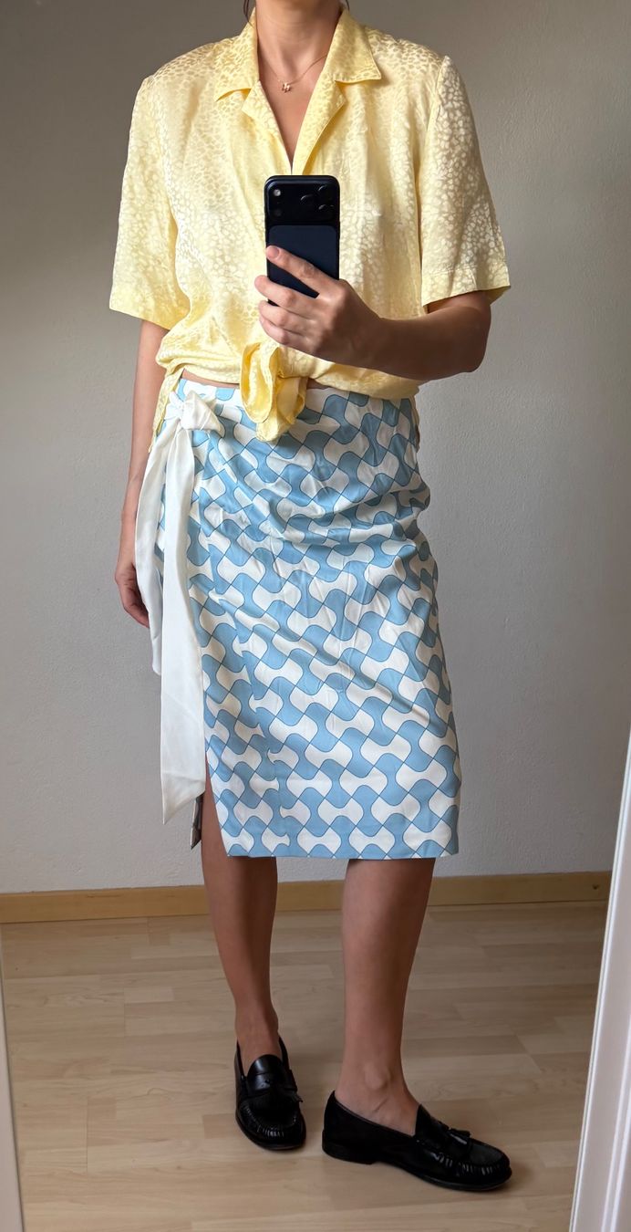 Blusen: Seide Bluse Vintage Swiss Made S / M – Gebraucht aus Birmensdorf ZH von elibela 9