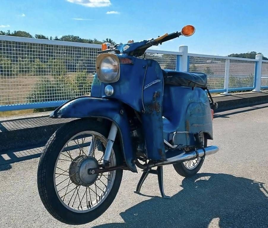 Simson Scooter: Simson Schwalbe Kr51/1 Restaurationsobjekt – Usato da Wynau venduto da Bastel87