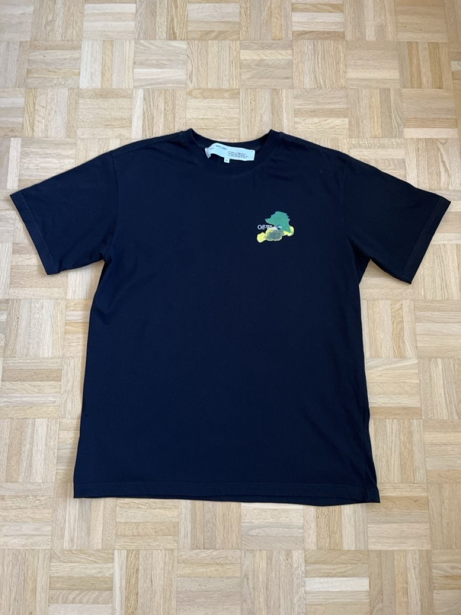 Off-White T-shirts: OFF-WHITE-Shirt schwarz Gr. XL – D'occasion à Zürich par Kleanthy