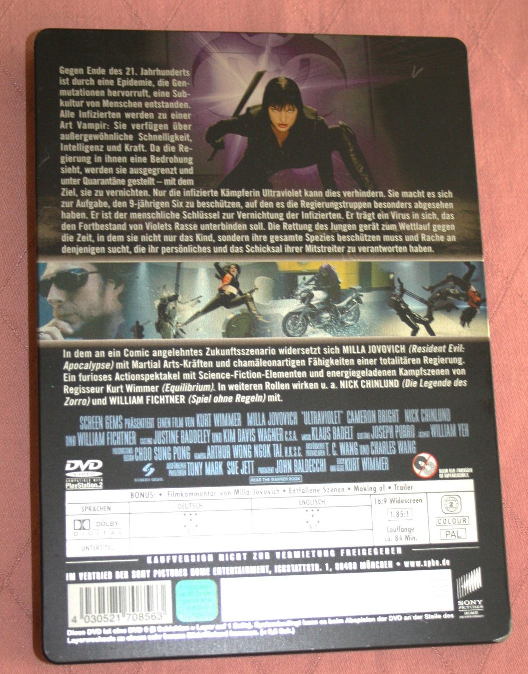 Tutti i DVDs: DVD Ultraviolet Limited Edition (4) – Nuovo (secondo la descrizione) da Flüelen venduto da Rosegarden 1