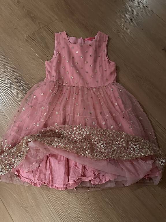 Vestiti & Gonne: Festkleid gold/rosa Gr. 128 – Usato da Buchrain venduto da eule2109 2
