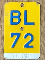 BL 72 - TÖFFLINUMMER - MOFASCHILD - PLAQUE DE MOFA - BL 72