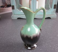 Mid Century Keramikvase, Bay Keramik 522-17, 50er Jahre