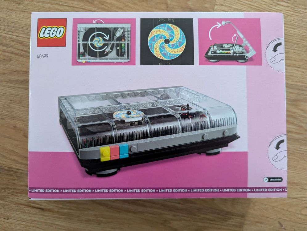 LEGO 40699 Retro Record Player Limitierte Edition Neu + OVP (Neu und ...