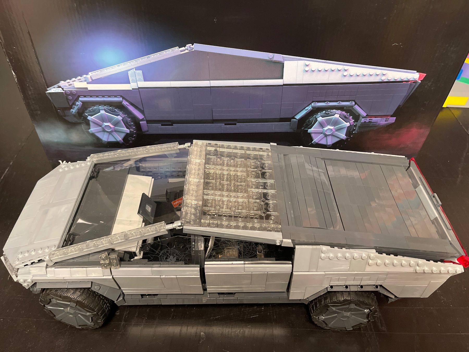 Mega Kit di costruzioni: Mega Tesla Cybertruck Bausatz – Usato da Villigen venduto da ONITRO81 1