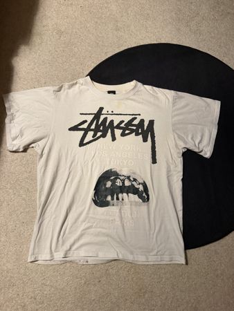 Stussy T-Shirt weiss Grösse L gebraucht