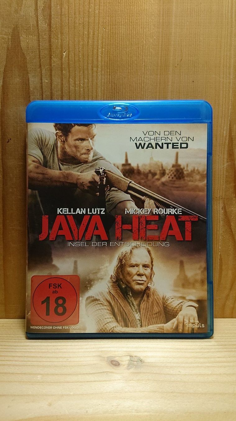 Alle DVDs: JAVA HEAD Insel der Entscheidung Blu-Ray mit Mickey Rourke – Gebraucht aus Wilderswil von Exebub