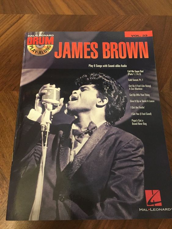 James brown Drum song Book Kaufen auf Ricardo