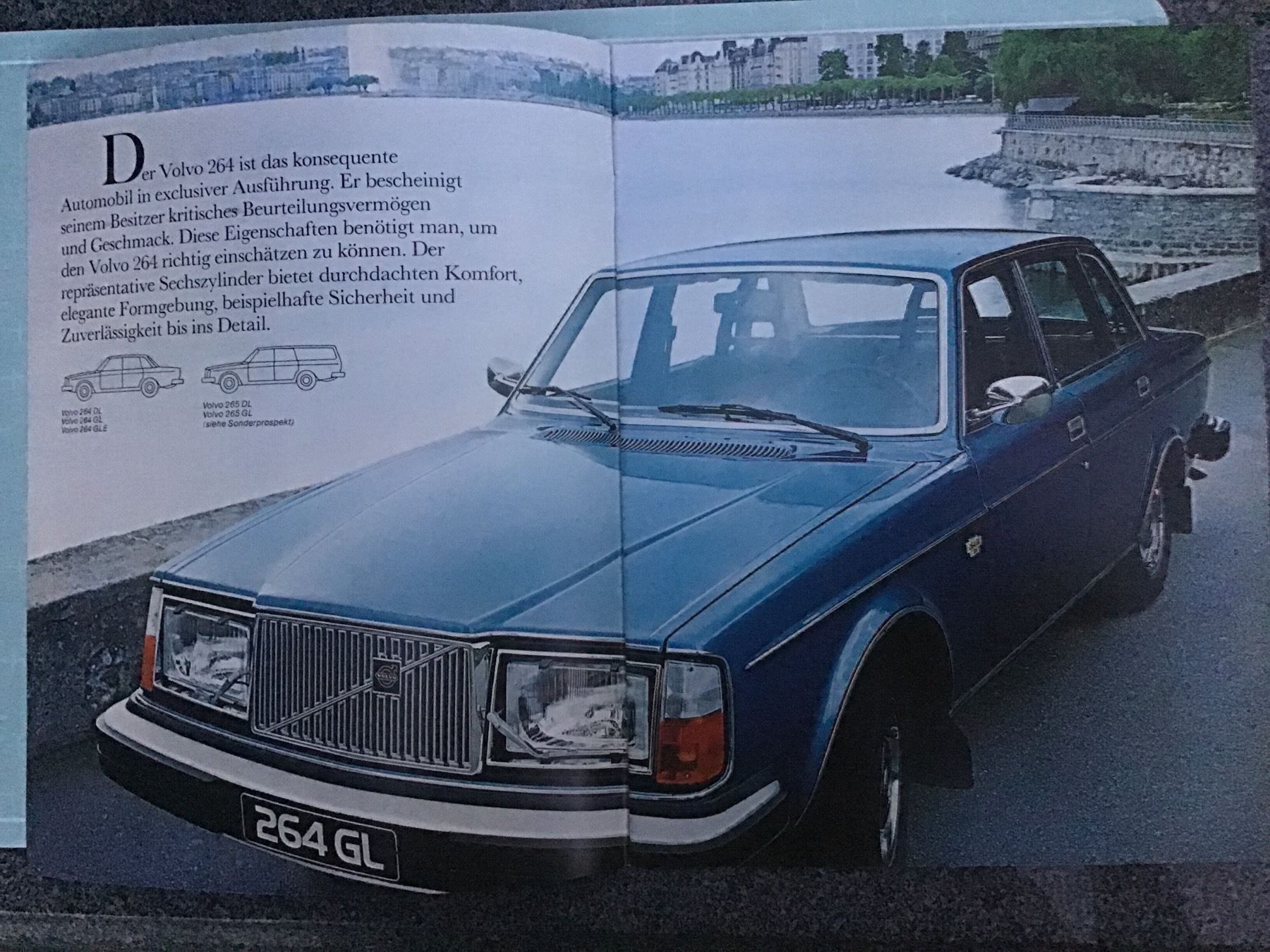 Volvo Documents: Volvo 264 Verkaufsprospekt Febr. 1977 – D'occasion à Scherzingen par Starseller62 1