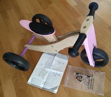 Small Foot / Legler Laufrad-Trike/Dreirad Maxi 2-in-1 Rosa