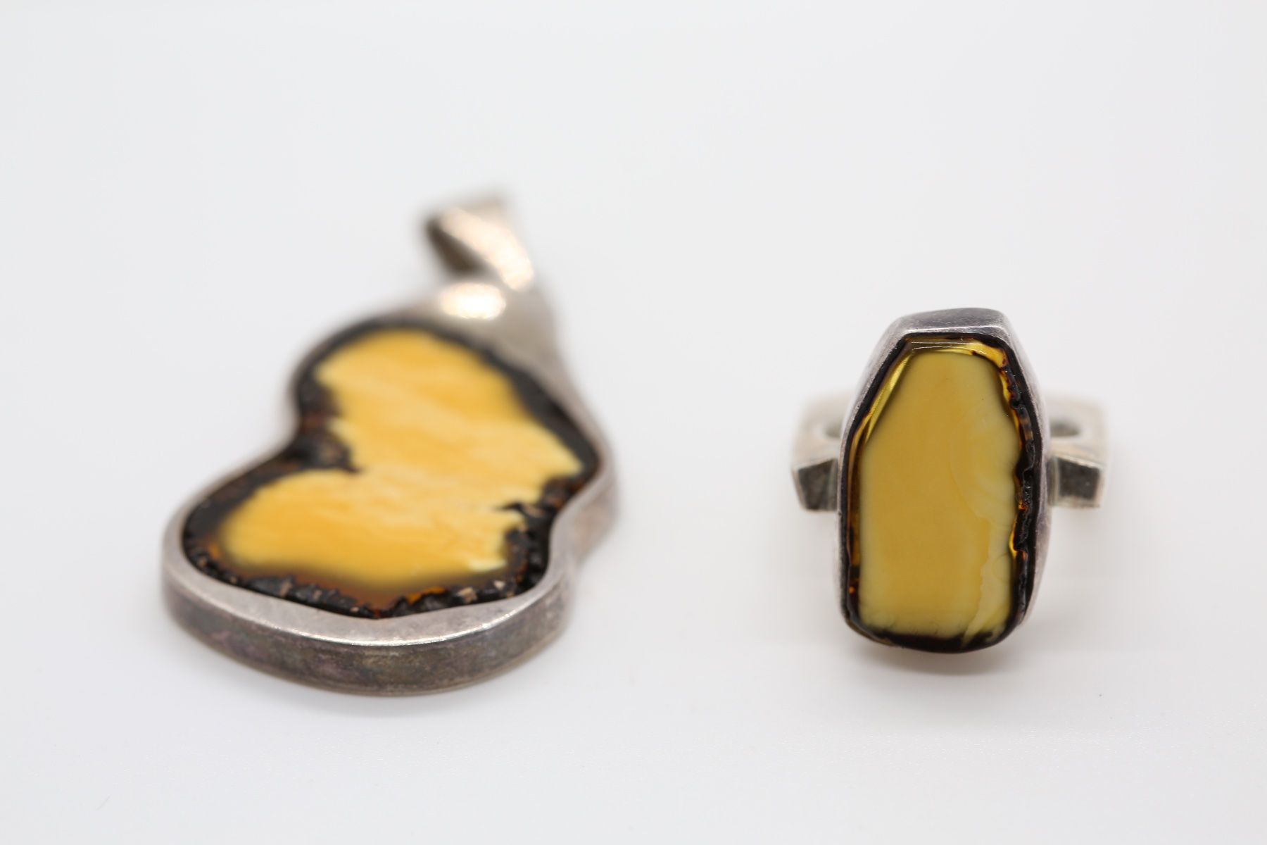 Ringe: Silberring mit Anhänger – Gebraucht aus Reinach BL von Han-Numismatik