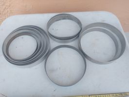 Backformen Ringe Set Metall 10-teilig verschiedene (112)
