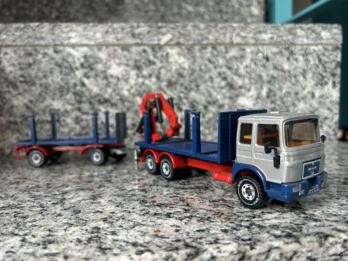Siku Kit di modellismo & Modellini statici: MAN Anhängerzug, siku – Usato da Horw venduto da Tigercat635 2