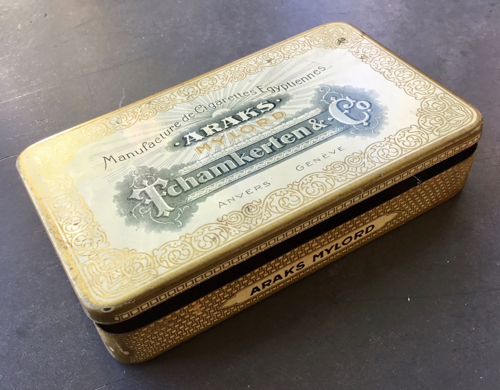 Dosen: Blechdose antik | Araks Mylord – Gebraucht aus Eggersriet von Wiese61