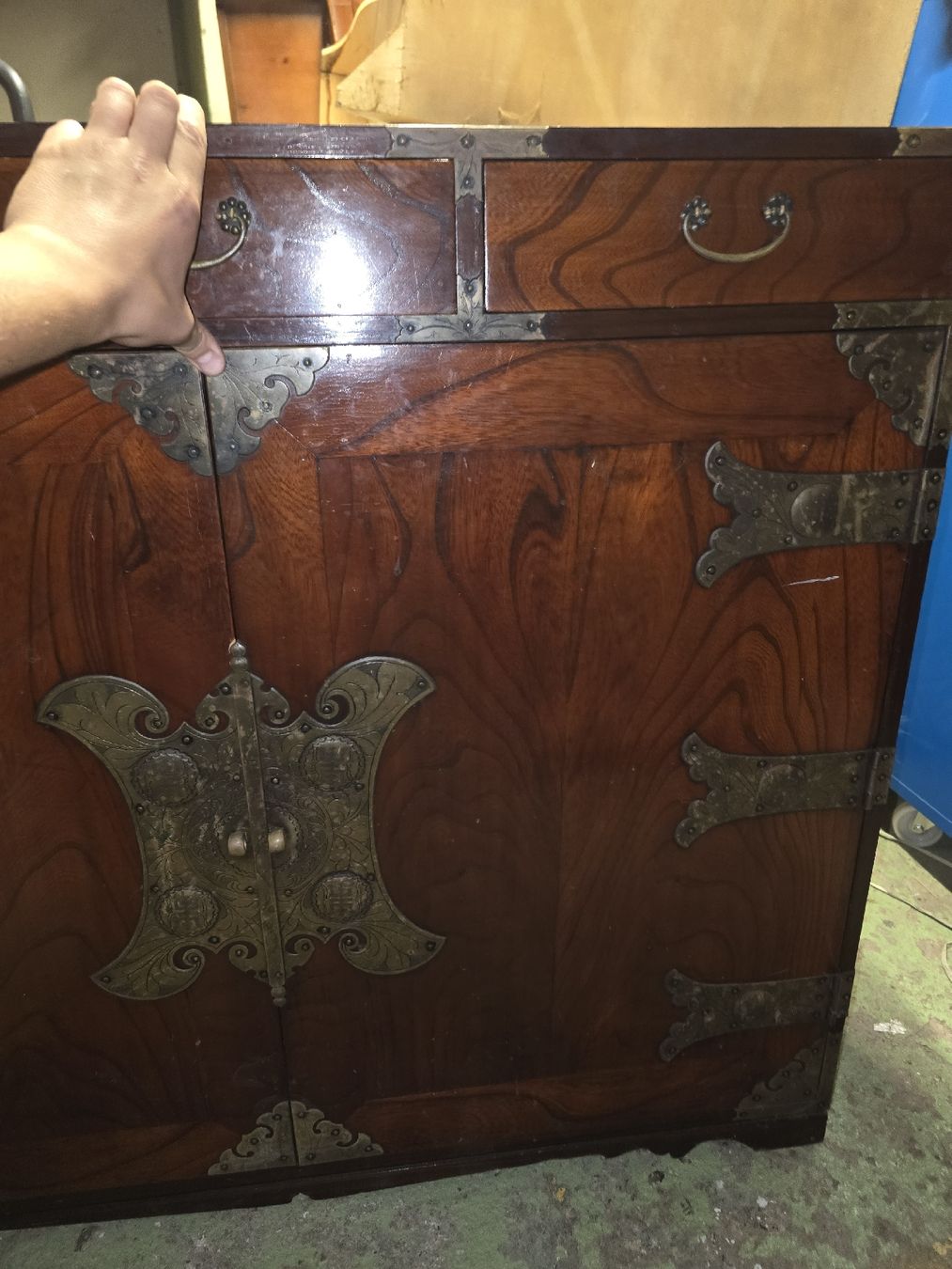 Cassettiere: Antike Koreanische Kommode 110x34x96cm  – Usato da Rorschach venduto da TimelessTrading 2