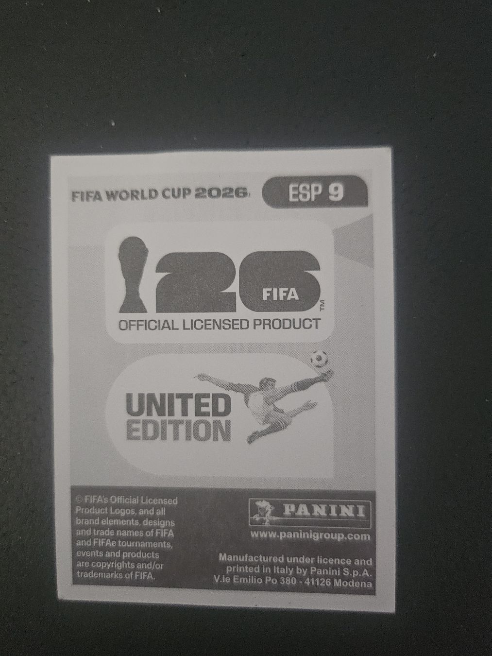 Panini Carte collezionabili: panini ESP 9 – Nuovo (secondo la descrizione) da Croy venduto da sylvie1350 1