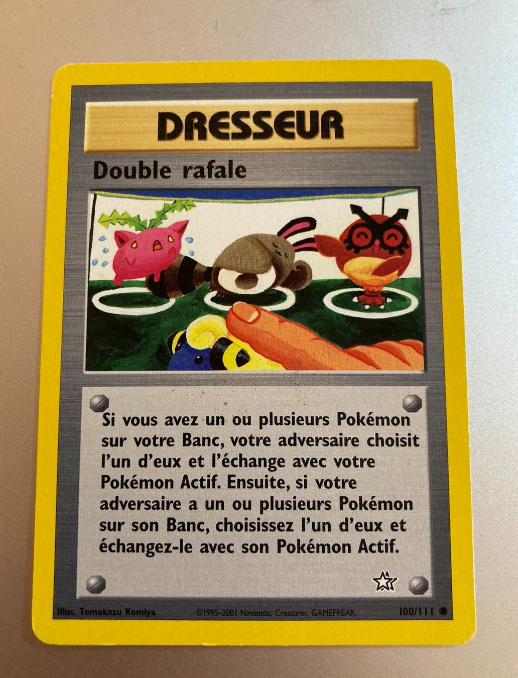 Pokémon Carte collezionabili: Carte Pokémon 100/111 - Dresseur - Double rafale – Usato da Trélex venduto da Microcx2