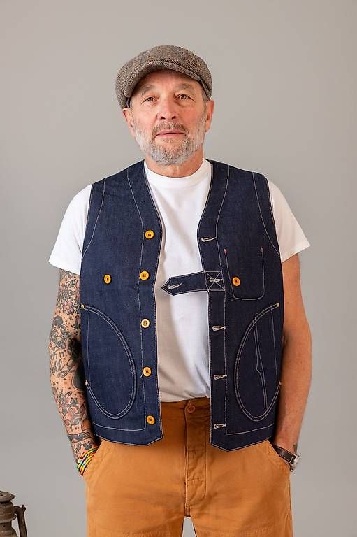 Gilets: Hen's Teeth Engineer Denim Vest  – Neuf avec emballage d'origine à Goldau par locherrogerio 4